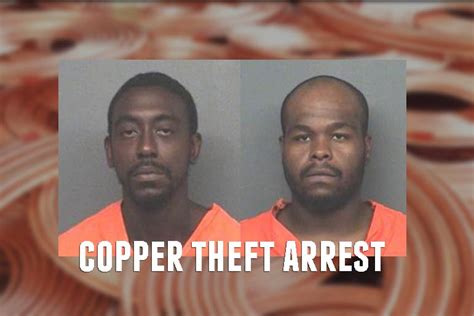 Police arrest suspects for attempted copper theft